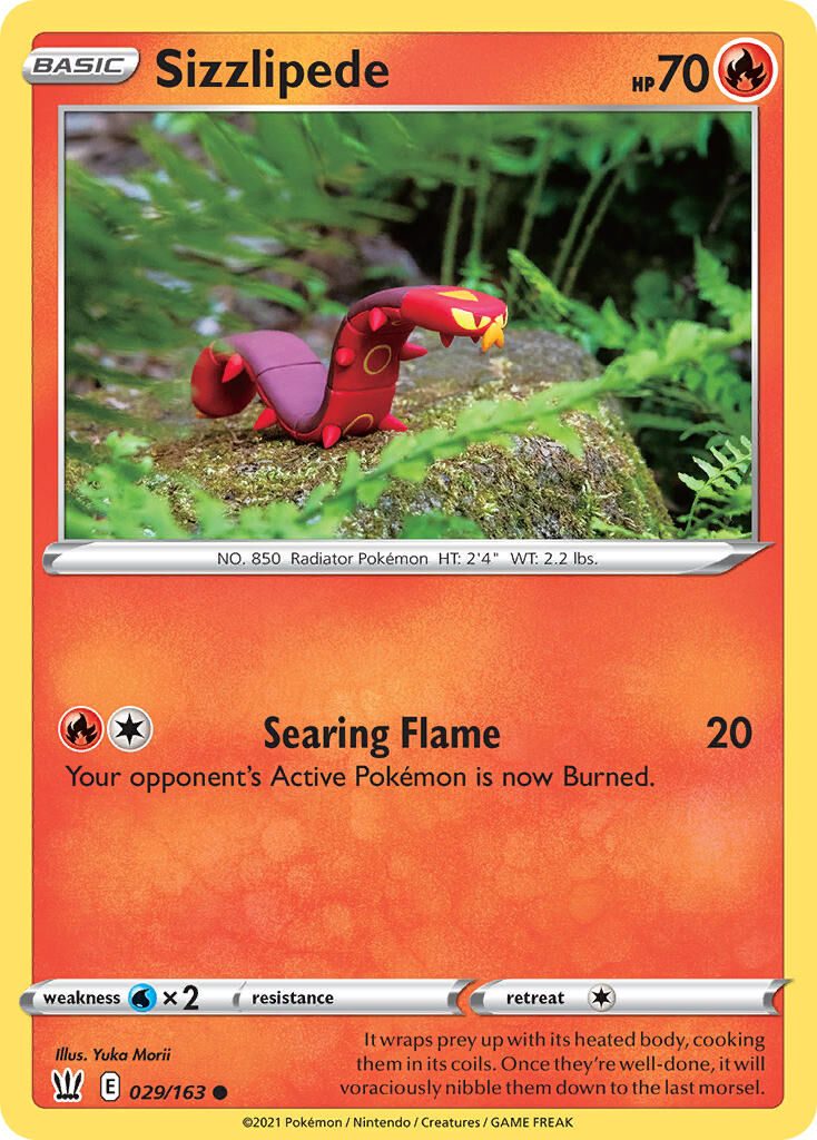 Sizzlipede - 029/163 - EN Sizzlipede - 029/163 - EN