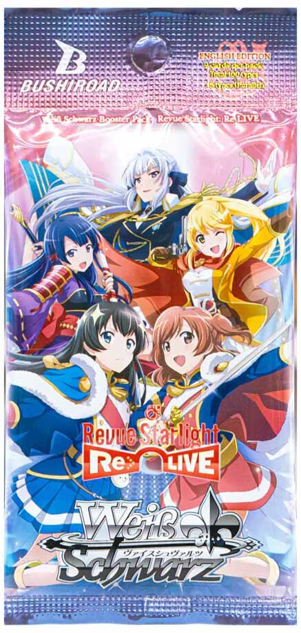 Revue Starlight: Re LIVE Booster - 1st Edition - Weiss Schwarz TCG - EN Revue Starlight: Re LIVE Booster - 1st Edition - Weiss Schwarz TCG - EN