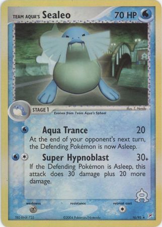 Team Aqua’s Sealeo - 31/97 - Reverse Holo - EN Team Aqua’s Sealeo - 31/97 - Reverse Holo - EN