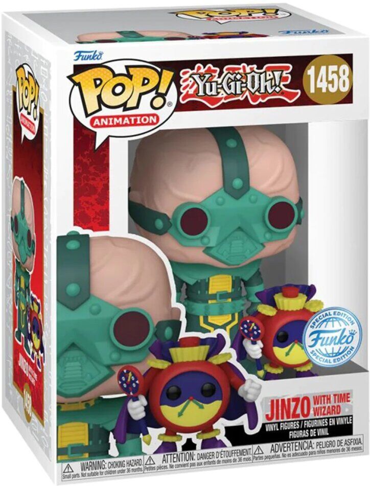 Yu-Gi-Oh! POP & Buddy! Animation Vinyl Figure Jinzo with Time Wizard 9cm