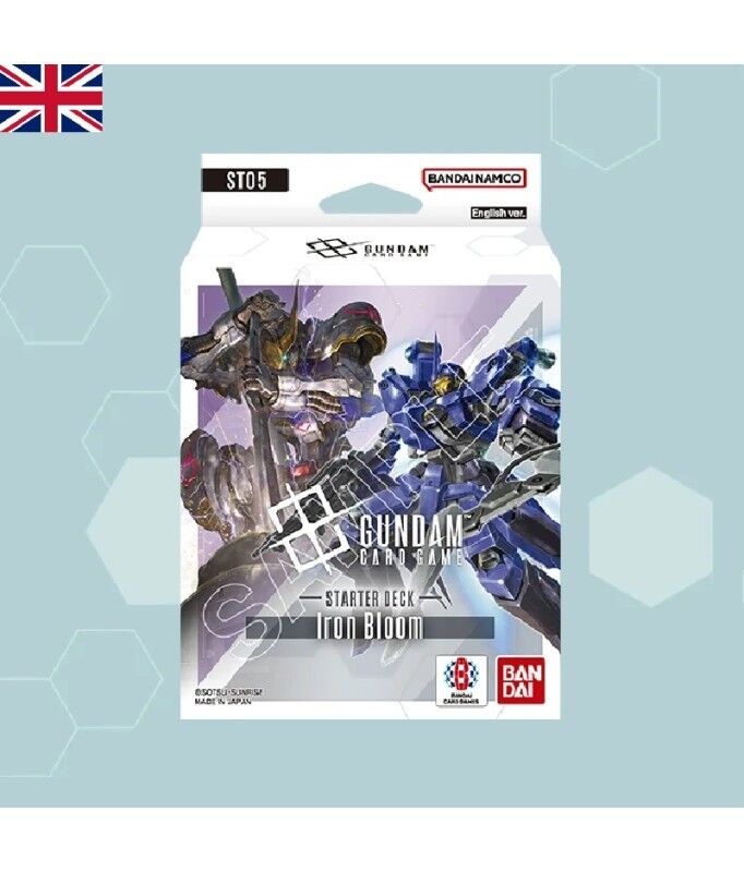 Iron Bloom Starter Deck ST05 - Gundam Card Game - EN Iron Bloom Starter Deck ST05 - Gundam Card Game - EN