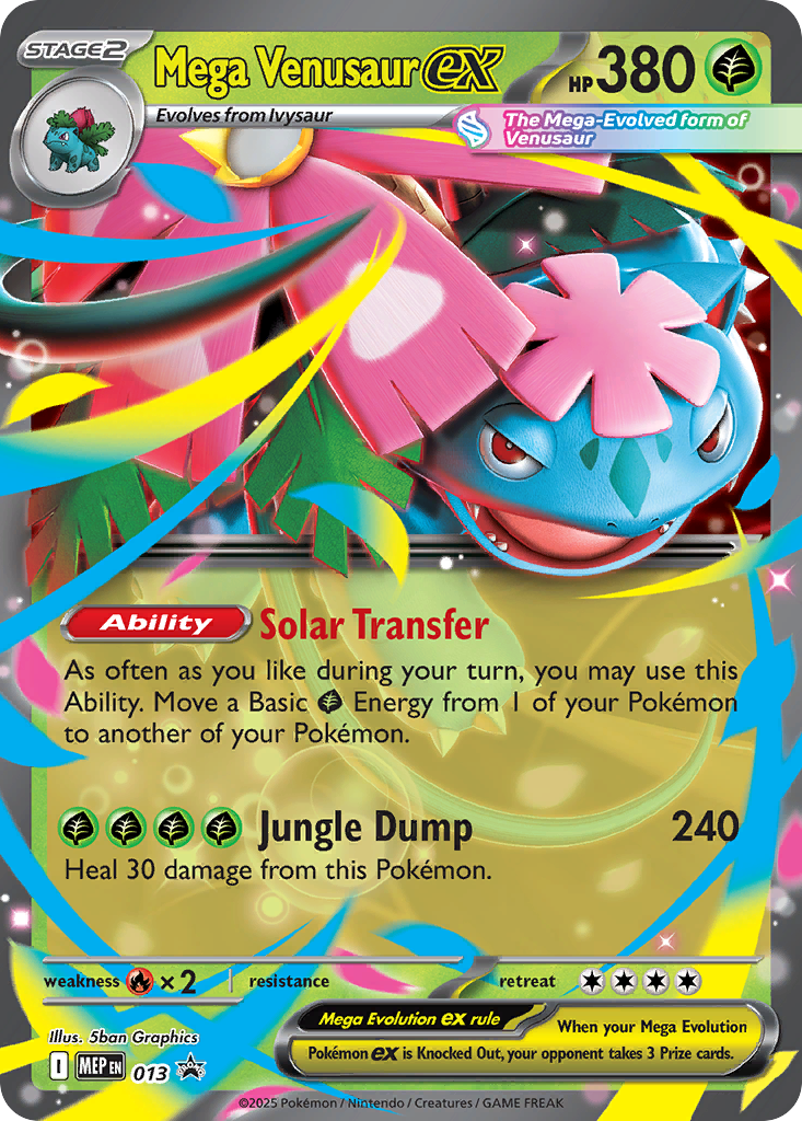 Mega Venusaur ex - 013 - EN
