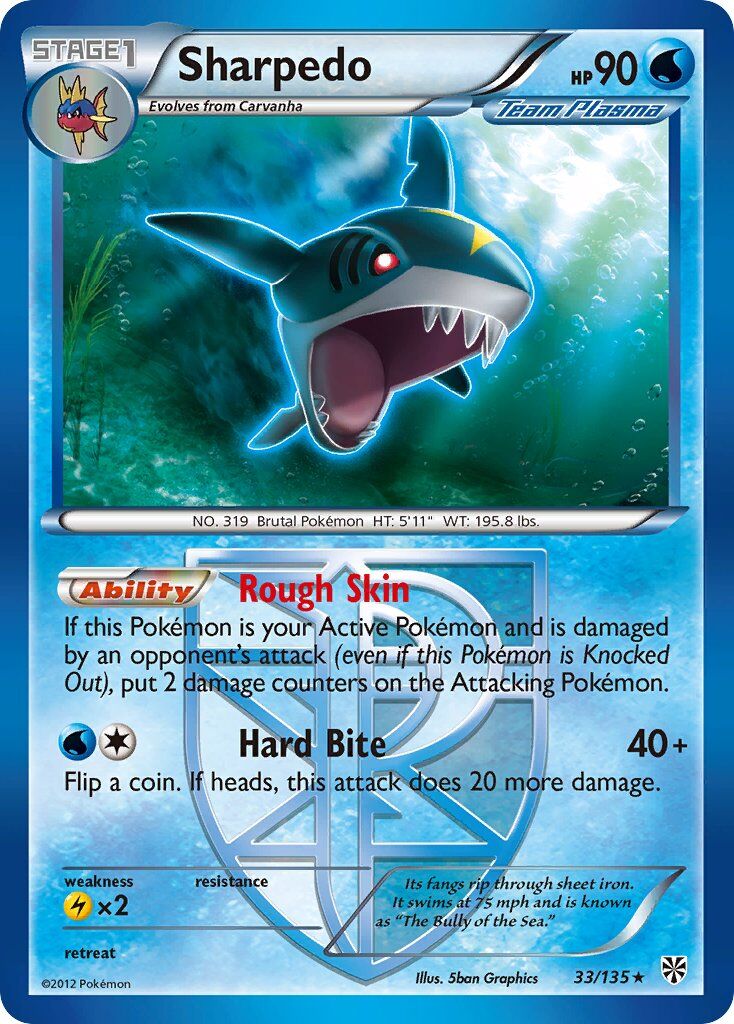 Sharpedo - 33/135 - EN Sharpedo - 33/135 - EN
