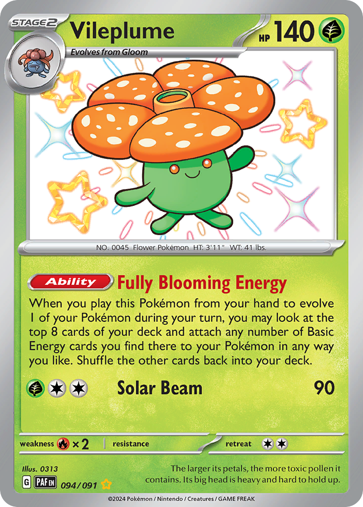 Vileplume - 094/91 - EN Vileplume - 094/91 - EN