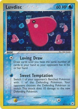 Luvdisc - 40/101 - Reverse Holo - EN