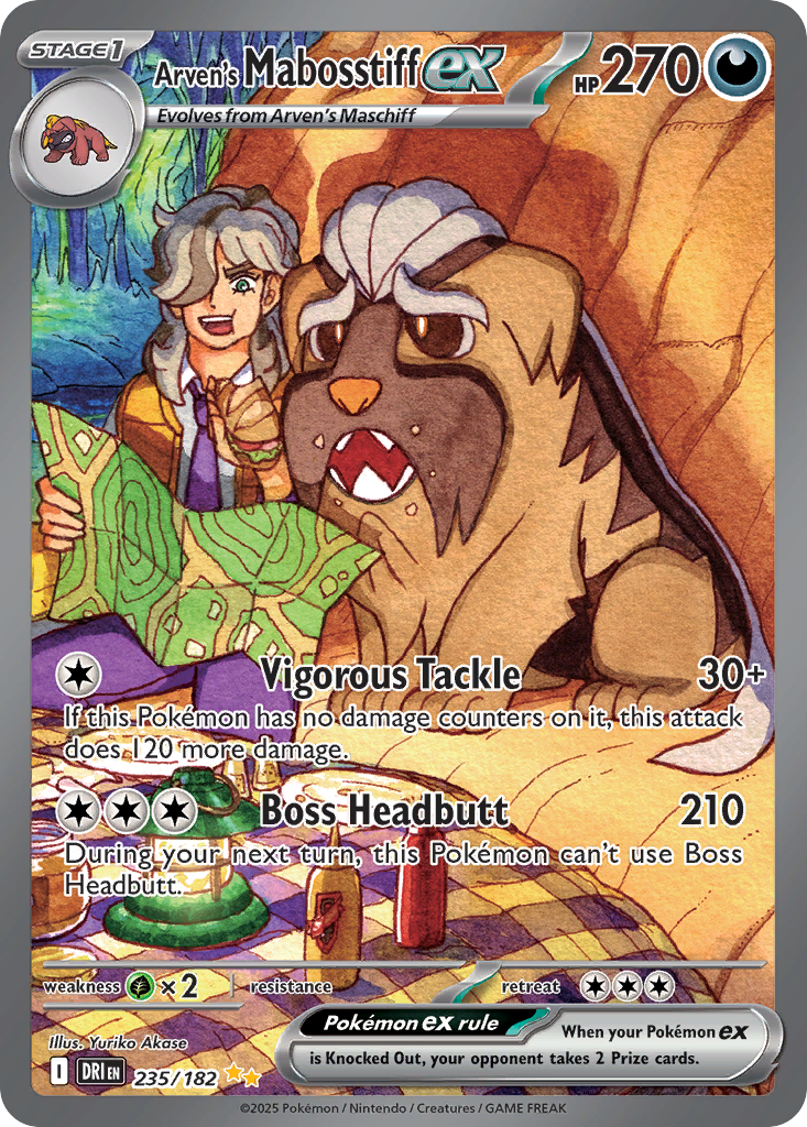 Arven’s Mabosstiff ex - 235/182 - EN Arven’s Mabosstiff ex - 235/182 - EN