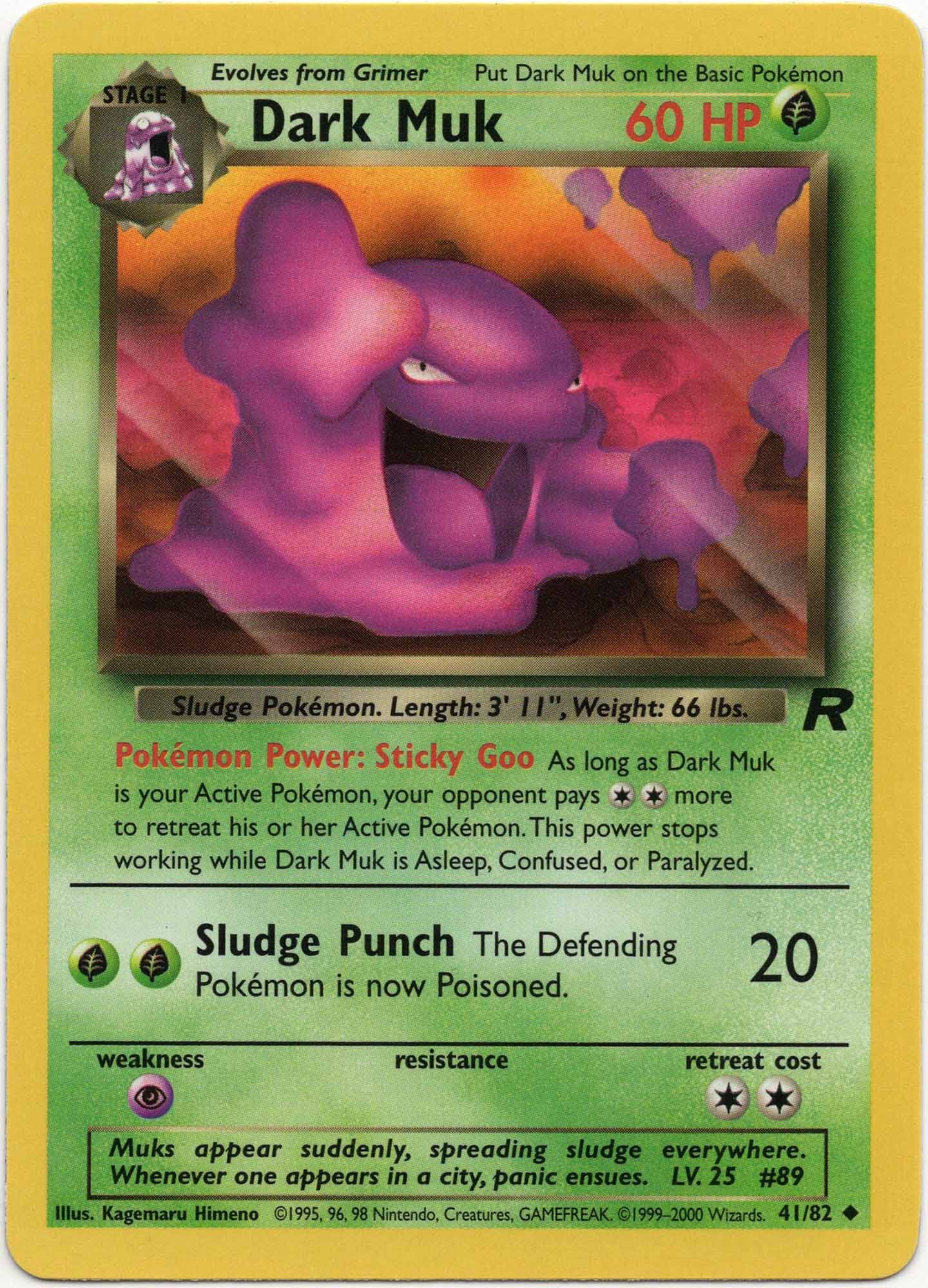 Dark Muk - 41/82 - Pokémon TCG