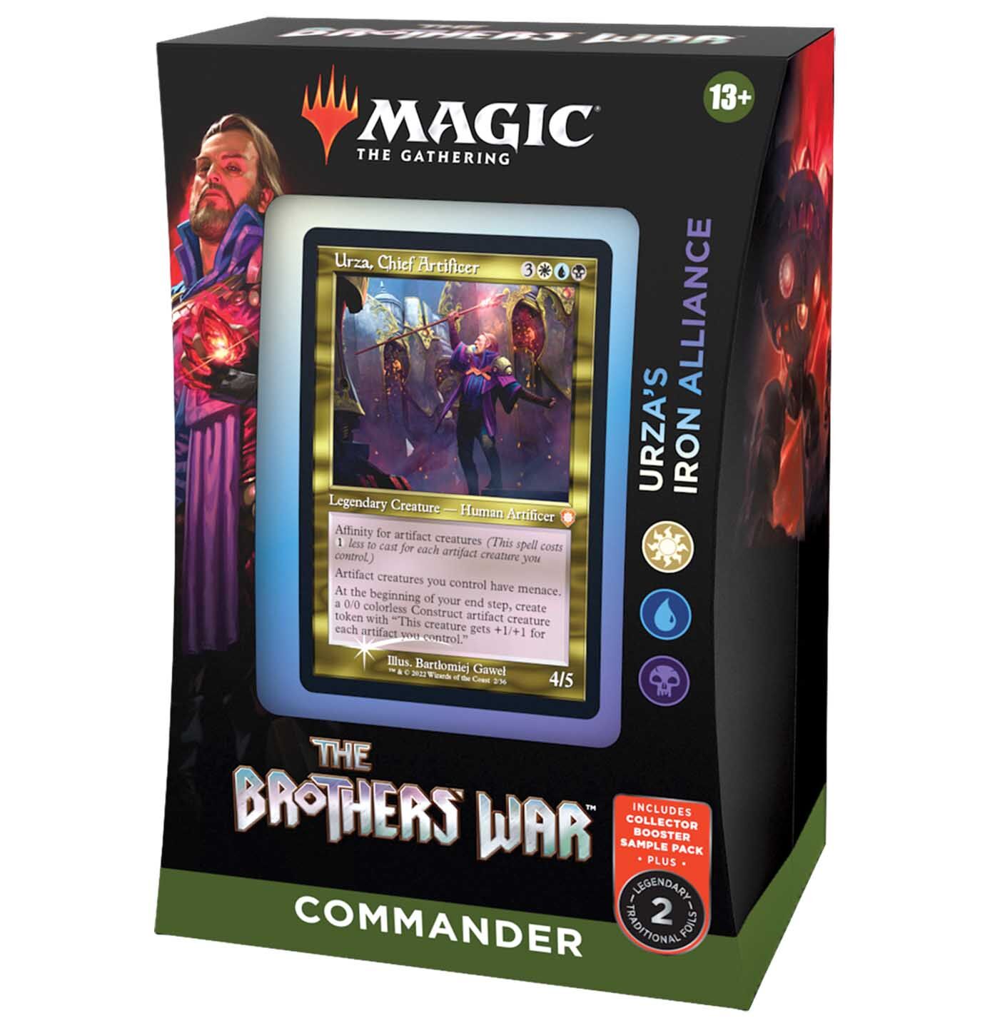 The Brothers War Commander Deck Urzas Iron Alliance - Magic the Gathering - EN The Brothers War Commander Deck Urzas Iron Alliance - Magic the Gathering - EN
