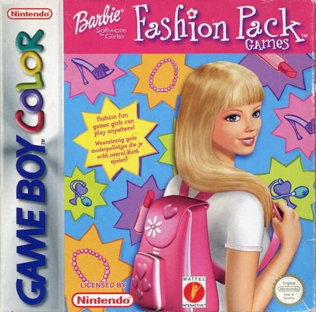 Barbie Fashion Pack Games - Game Boy Color - DE