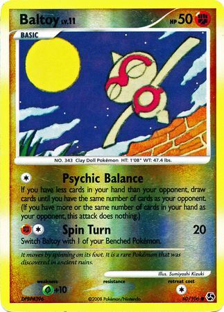 Baltoy - 60/106 - Reverse Holo - EN