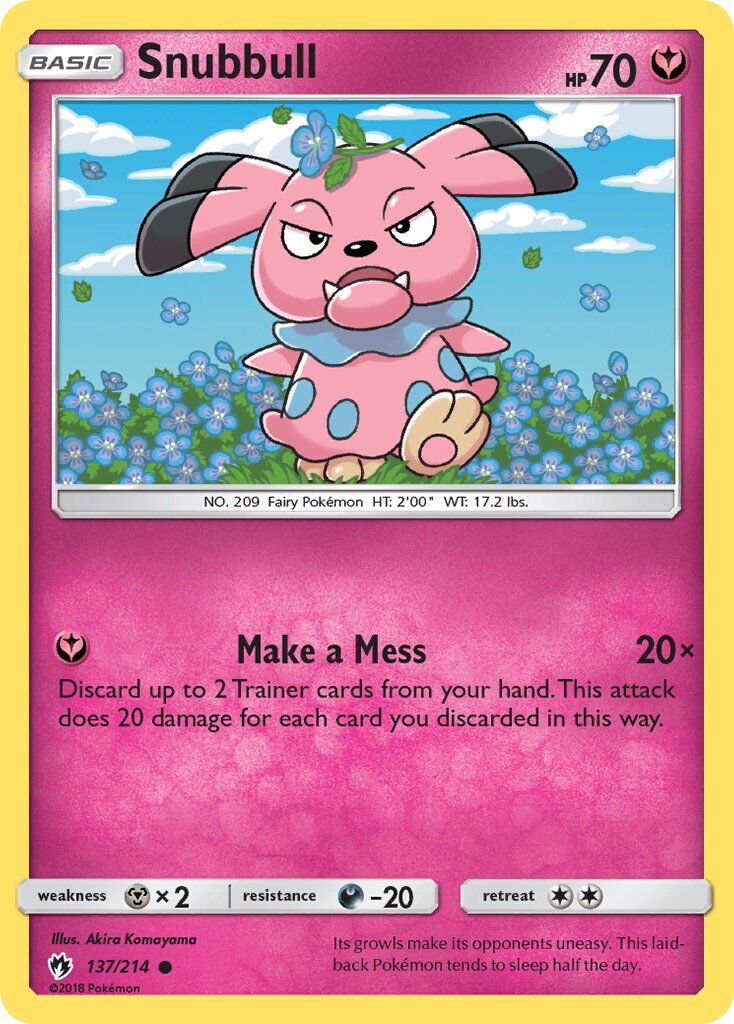 Snubbull - 137/214 - EN