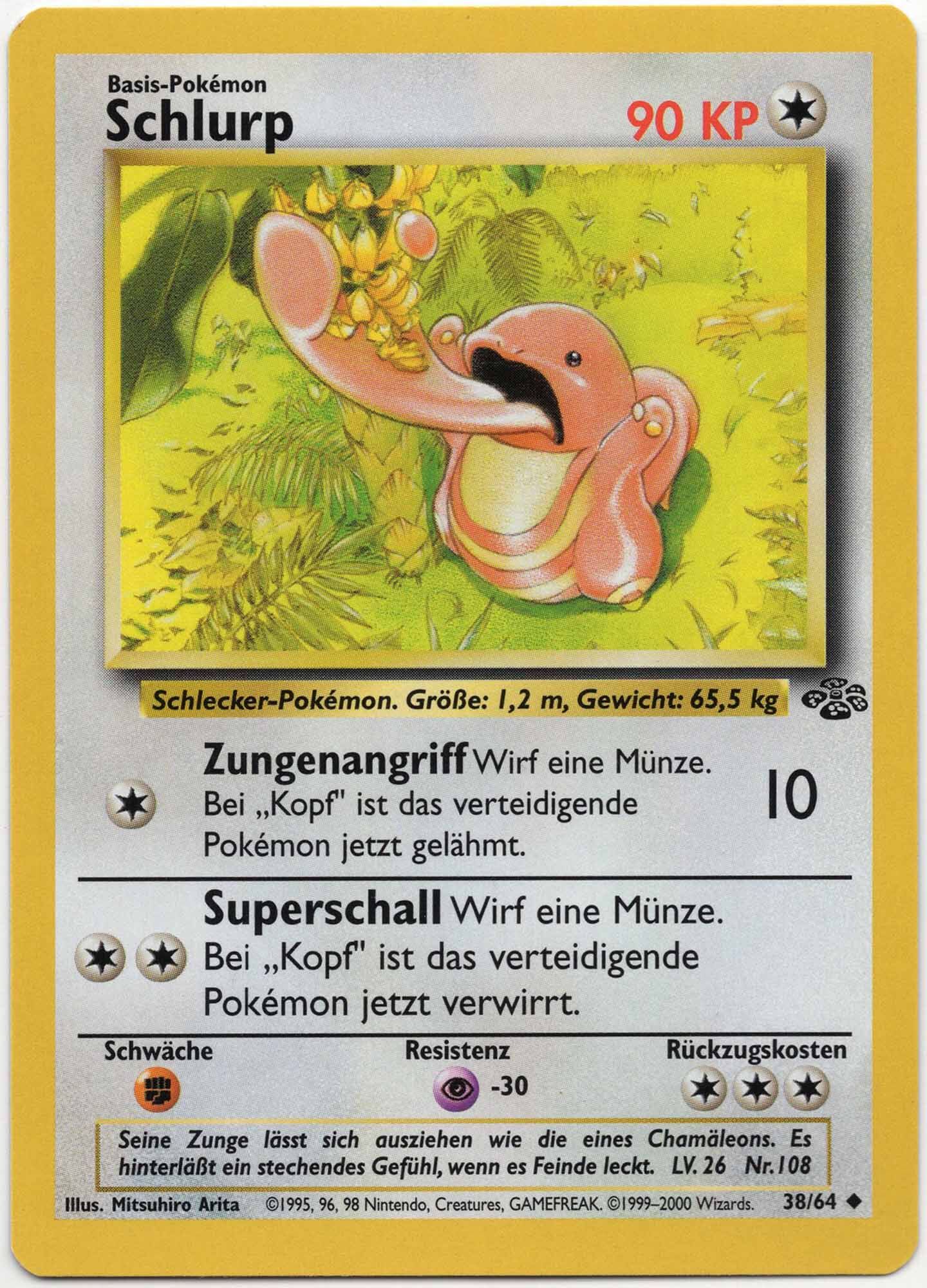 Schlurp - 38/64 - Pokémon TCG