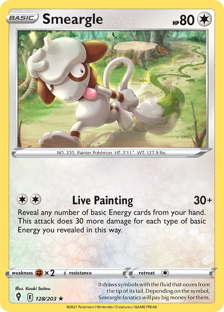 Smeargle - 128/203 - EN Smeargle - 128/203 - EN