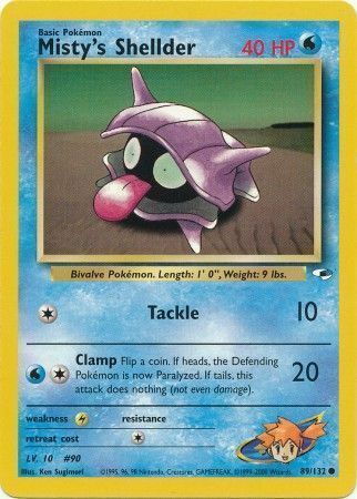Misty’s Shellder - 89/132 - Unlimited - EN