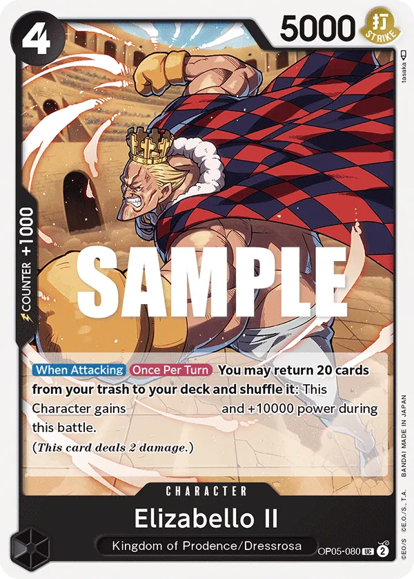 Elizabello II - OP05-080 Elizabello II - OP05-080