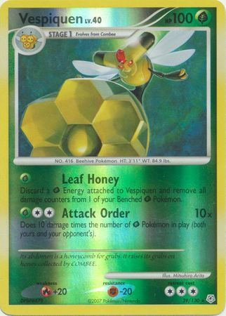 Vespiquen - 39/130 - Reverse Holo - EN