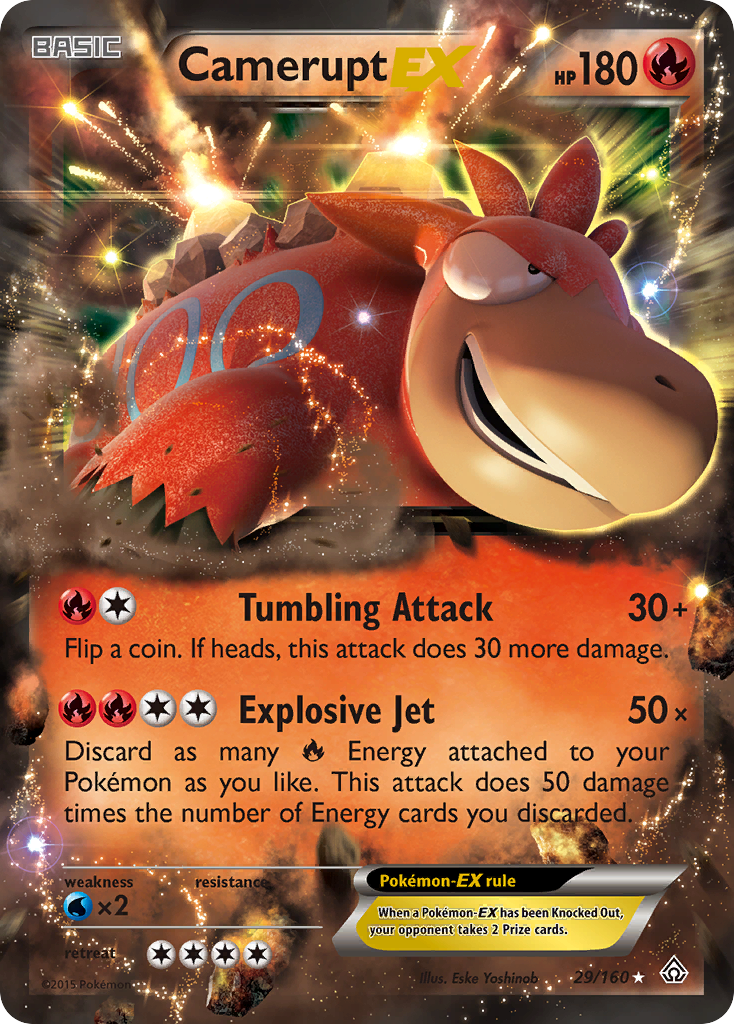 Camerupt-EX - 29/160 - EN