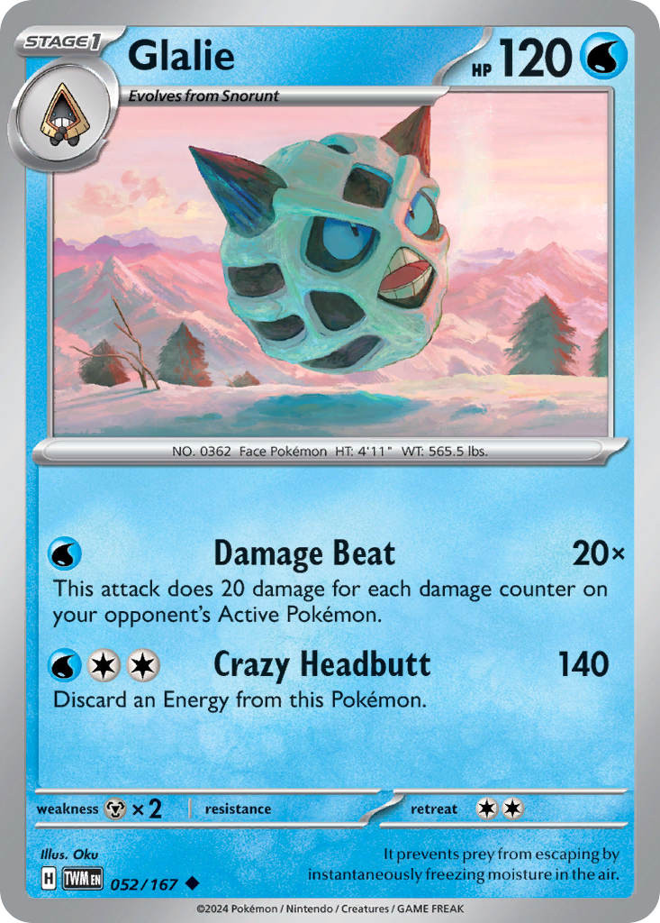 Glalie - 052/167 - EN