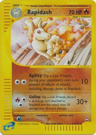 Rapidash - 31/147 - Reverse Holo - EN