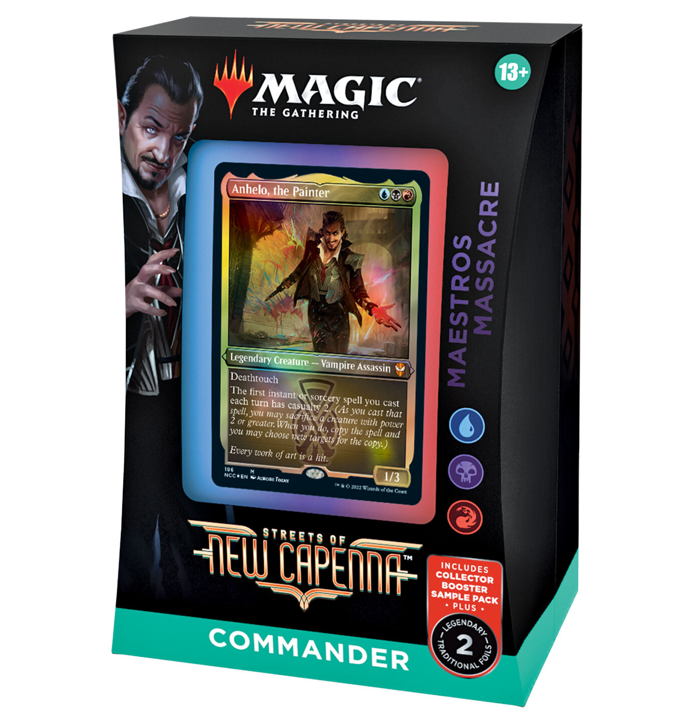 Streets of New Capenna Commander Decks Maestros Massacre - Magic the Gathering - EN Streets of New Capenna Commander Decks Maestros Massacre - Magic the Gathering - EN