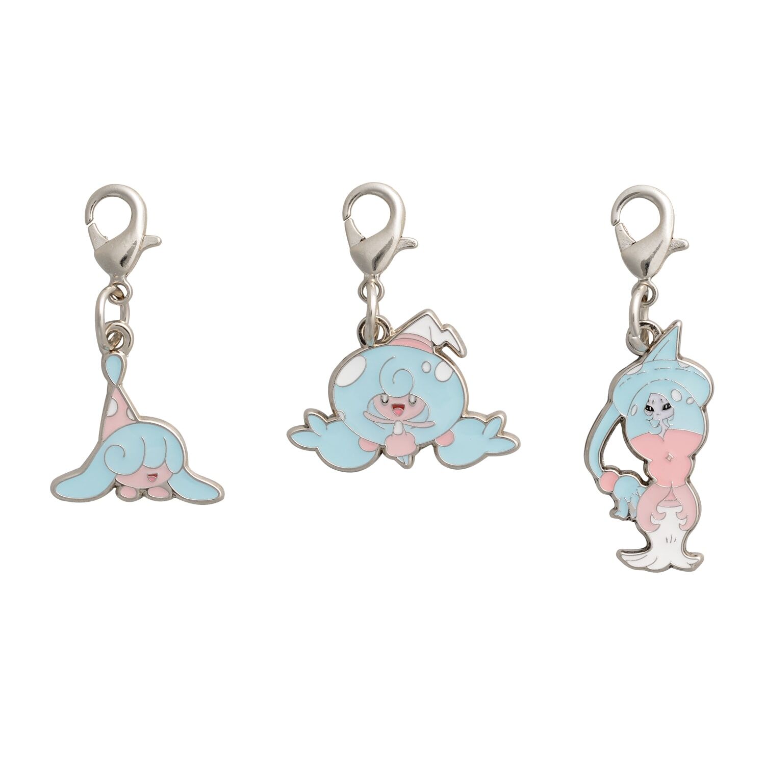 Pokemon Center - Hatenna, Hattrem, Hatterene Schlüsselanhänger - 3 Stück