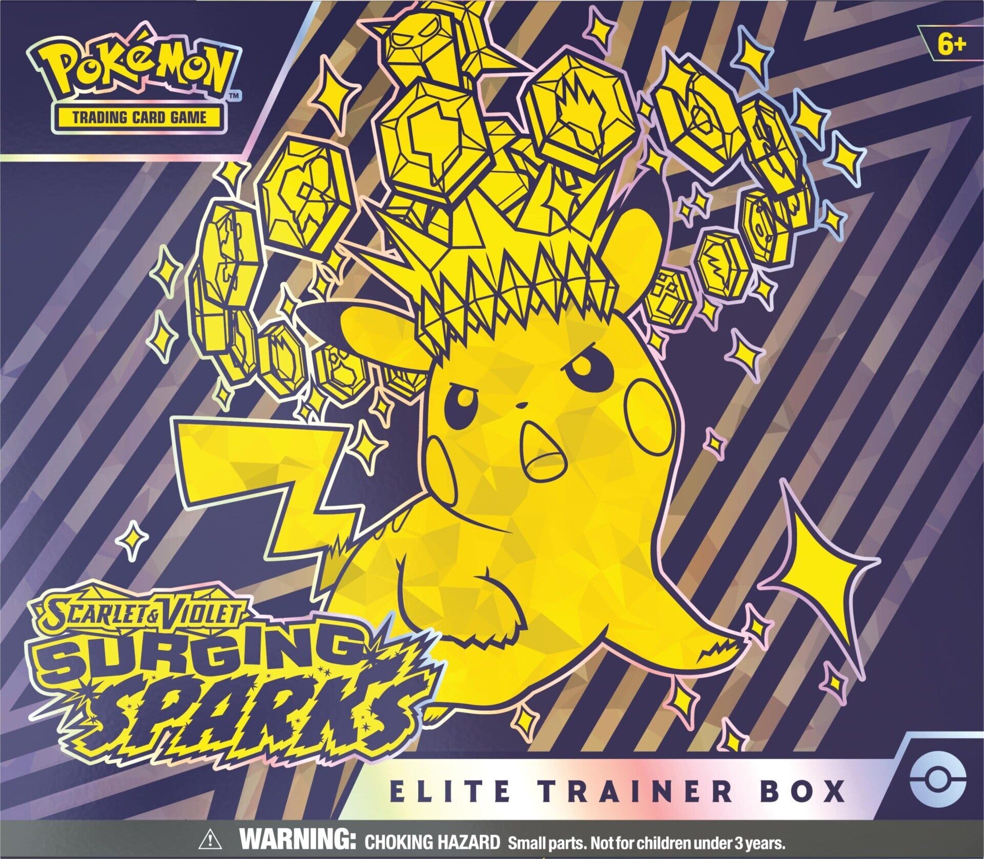 Pokémon TCG: Scarlet & Violet - Surging Sparks (SV08) Elite Trainer Box - EN