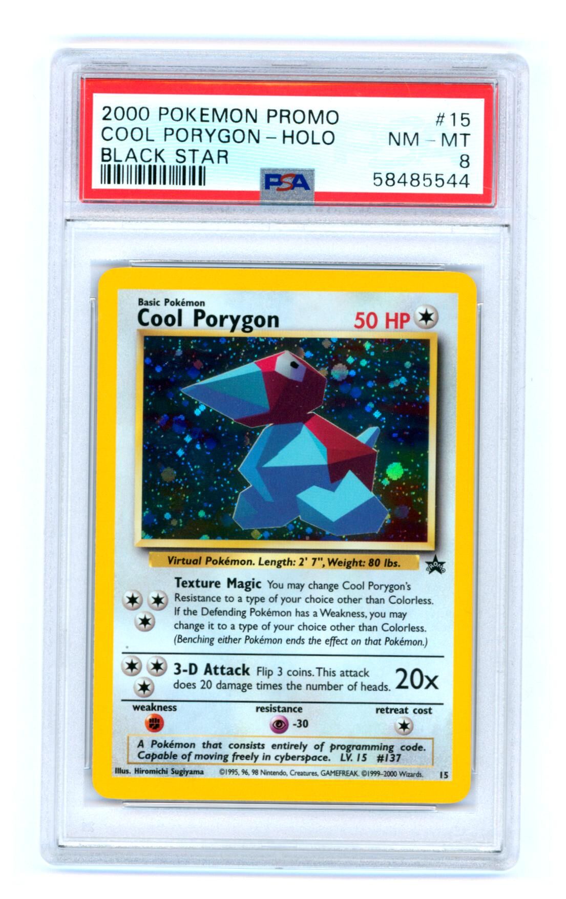 cool-porygon-black-star-promo-15-psa-8-nm-mt-pokemon-58485544 Cool Porygon - Black Star Promo 15 - Holo - PSA 8 NM-MT - Pokémon