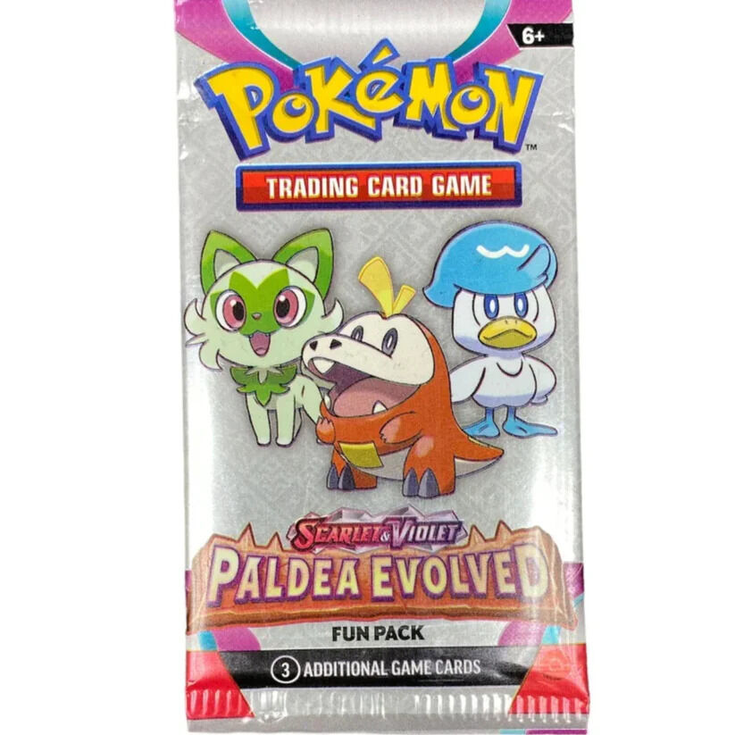 Pokémon Scarlet & Violet Paldea Evolved Fun Pack Booster - EN