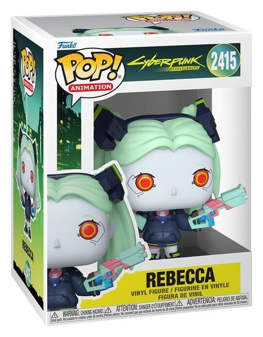 Cyberpunk Edgerunners Animation POP! Vinyl Figur Rebecca 9 cm