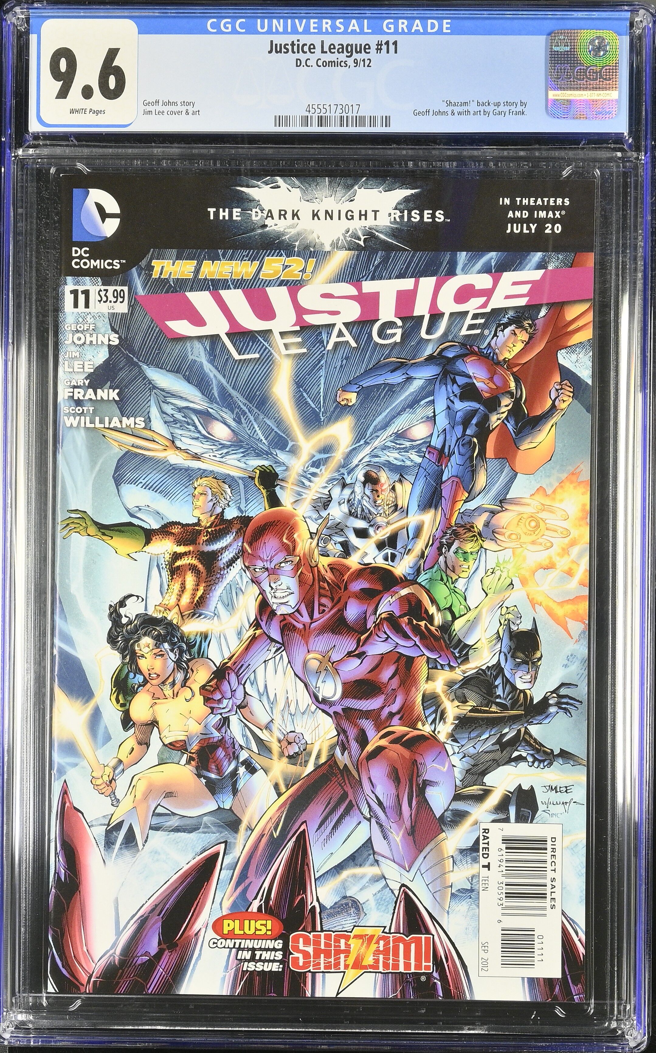 Justice League #11 CGC 9.6