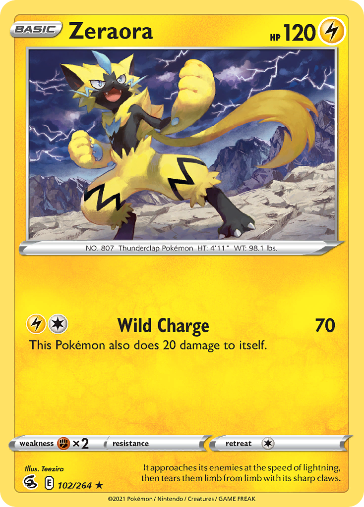 Zeraora - 102/264 - EN Zeraora - 102/264 - EN