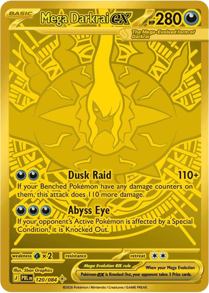 Mega Darkrai ex - 120/084 - EN Mega Darkrai ex - 120/084 - EN