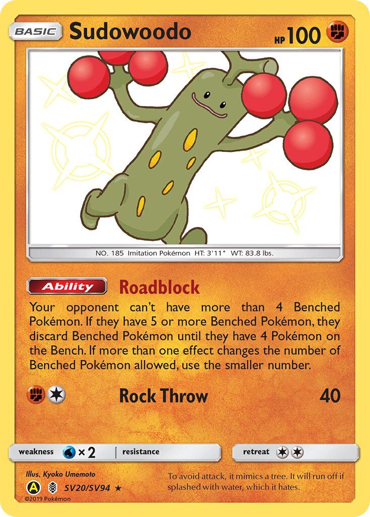 Sudowoodo - SV20/145 - EN