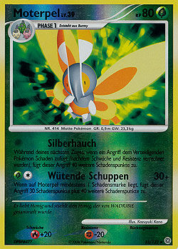 Moterpel - 33/132 - Reverse Holo - Pokémon TCG - Near Mint - DE