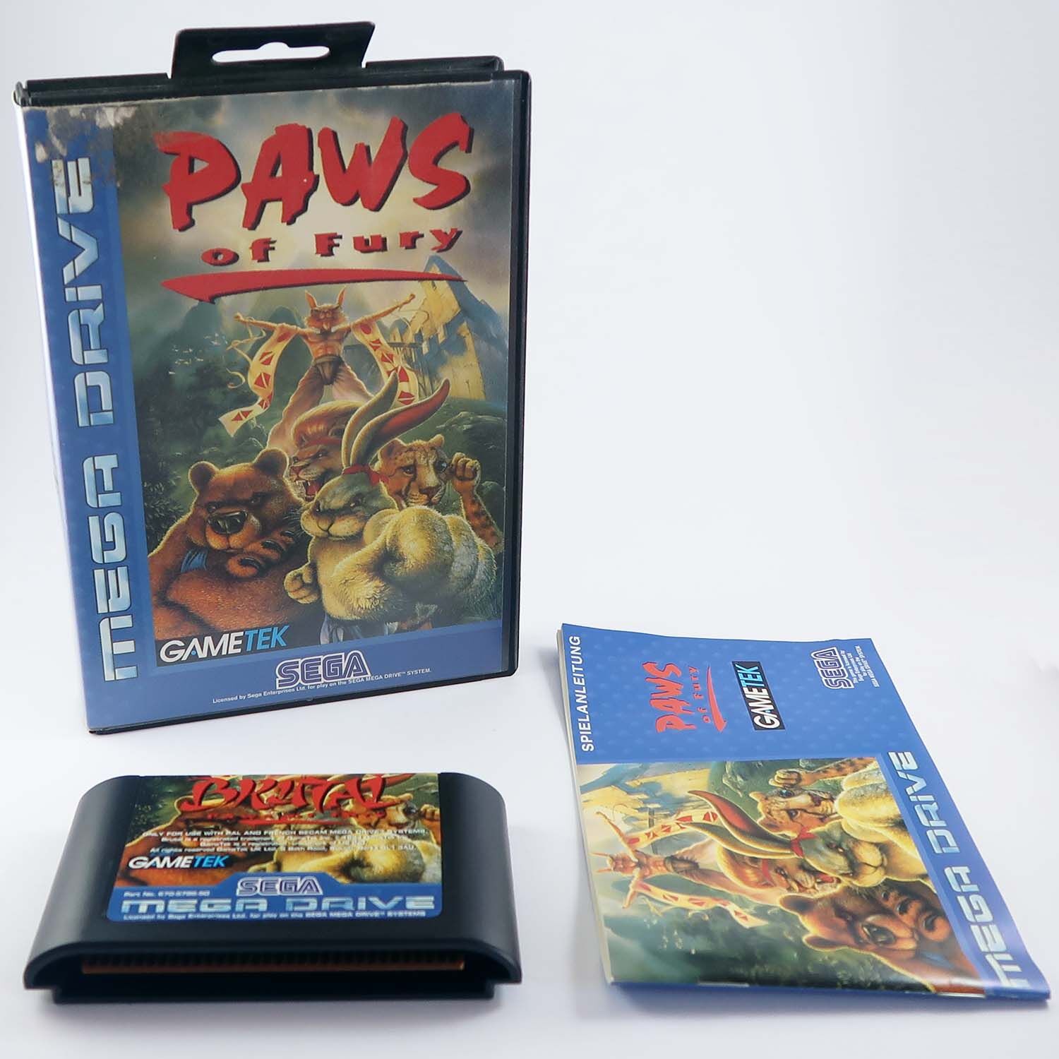 Paws of Fury - SEGA Mega Drive Paws of Fury - SEGA Mega Drive