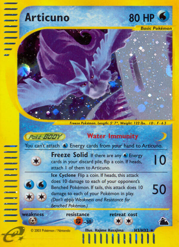 Articuno - H3/H3 - EN Articuno - H3/H3 - EN