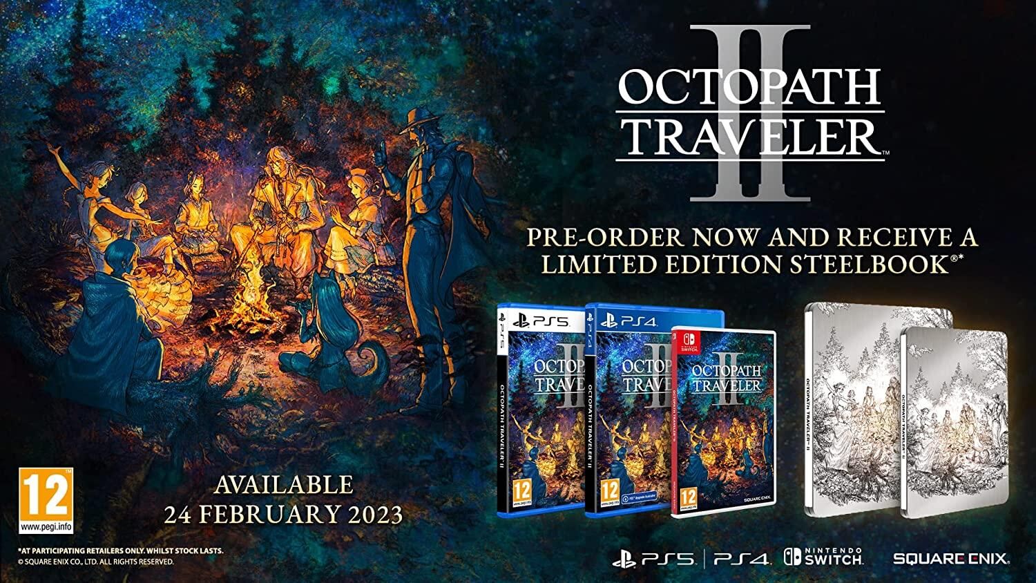 Octopath Traveler II [Steelbook Edition] - Nintendo Switch - DE