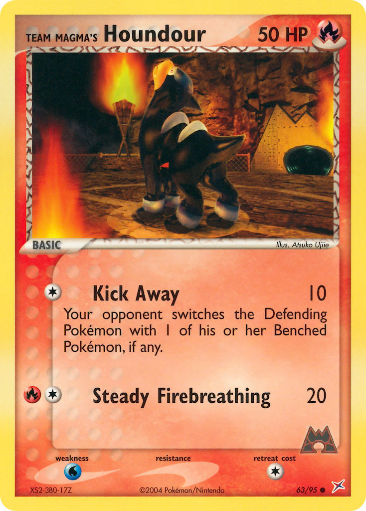 Team Magma’s Houndour - 63/95 - EN Team Magma’s Houndour - 63/95 - EN