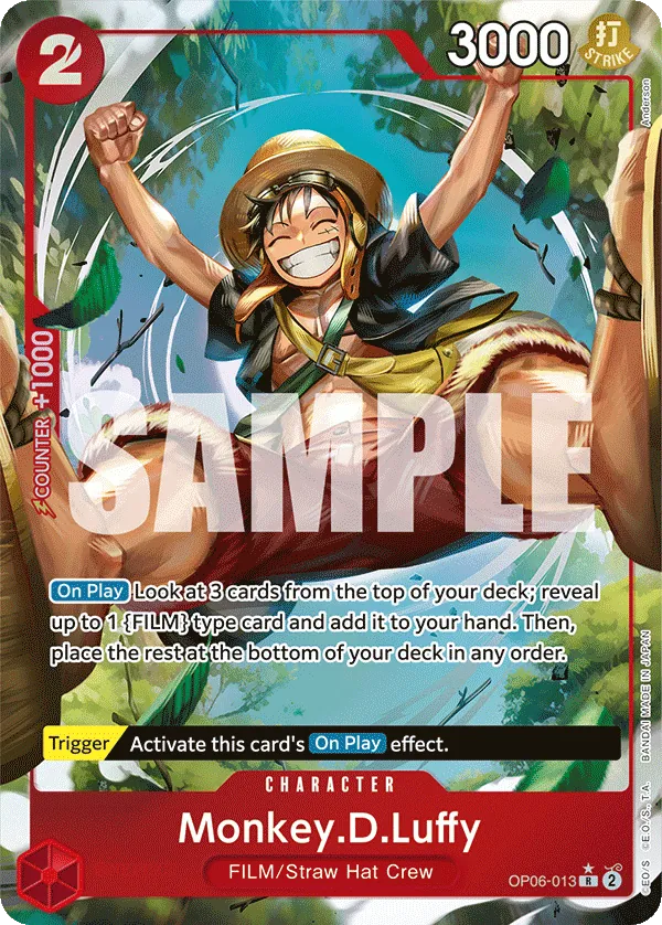 Monkey.D.Luffy - OP06-013 - Alternate Art Monkey.D.Luffy - OP06-013 - Alternate Art