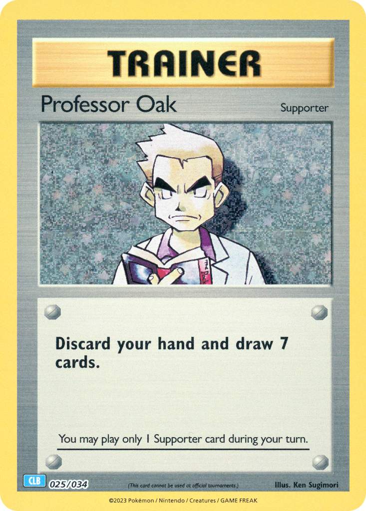 Professor Oak - 025/34 - EN Professor Oak - 025/34 - EN