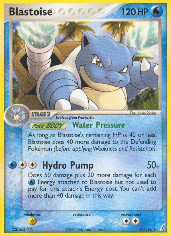 Blastoise - 14/100 - EN Blastoise - 14/100 - EN