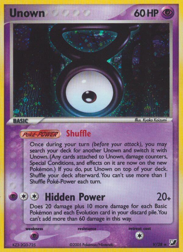 Unown - V/115 - EN