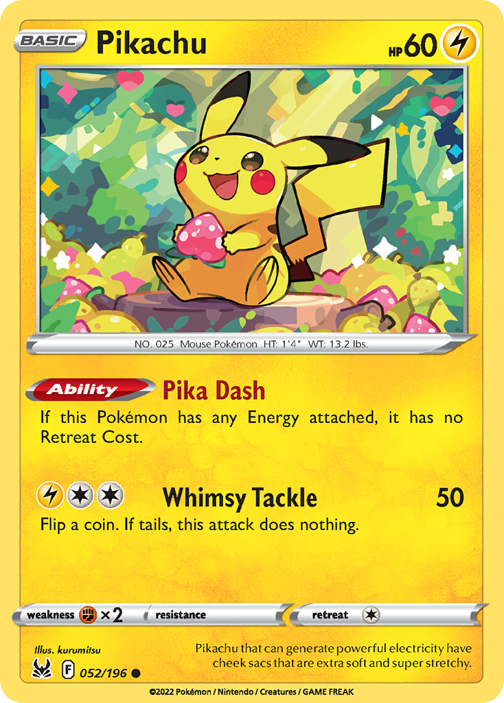 Pikachu - 052/217 - EN Pikachu - 052/217 - EN