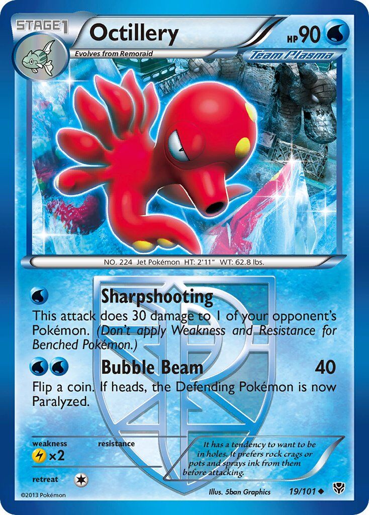 Octillery - 19/101 - EN Octillery - 19/101 - EN