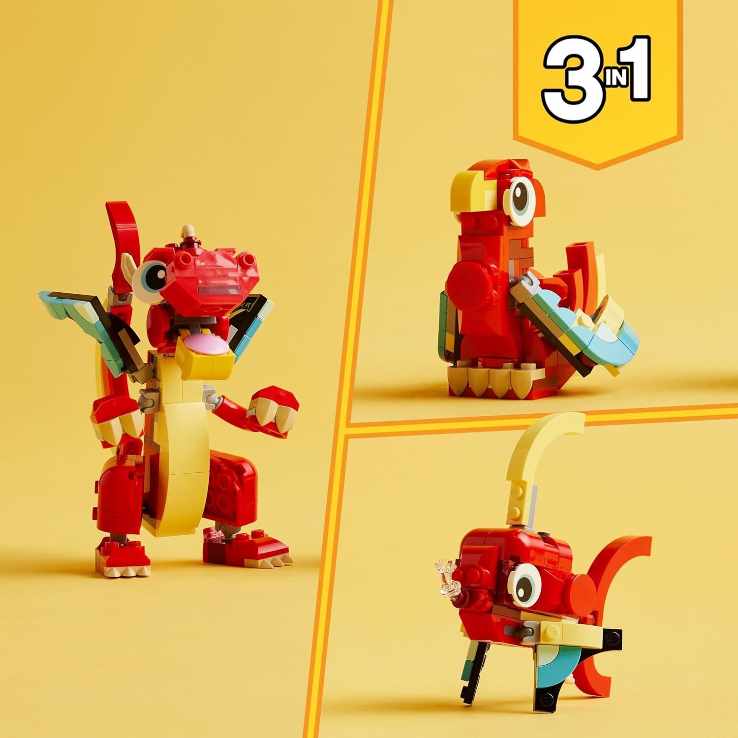 Lego Creator Roter Drache 31145