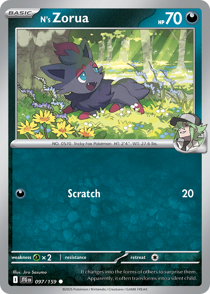 N’s Zorua - 097/159 - EN