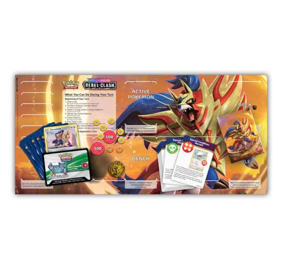 Pokémon Sword & Shield Rebel Clash Zamazenta Theme Deck - EN