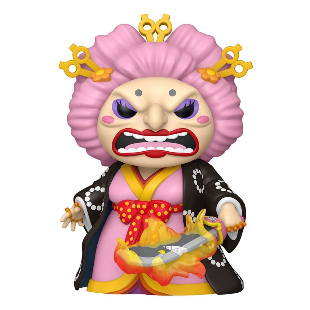 One Piece POP! Super Animation Vinyl Figur Big Mom Kimono - Chase Variante - 17 cm