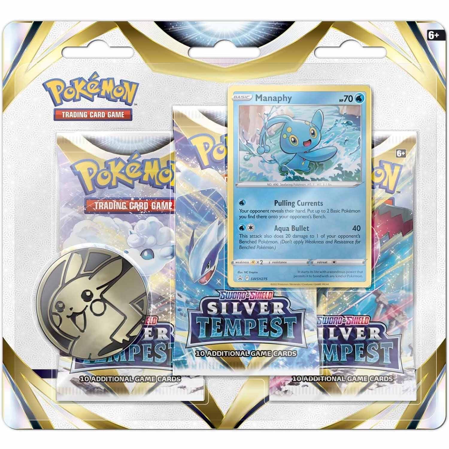 Pokémon Sword & Shield Silver Tempest Manaphy Collection Blister - EN