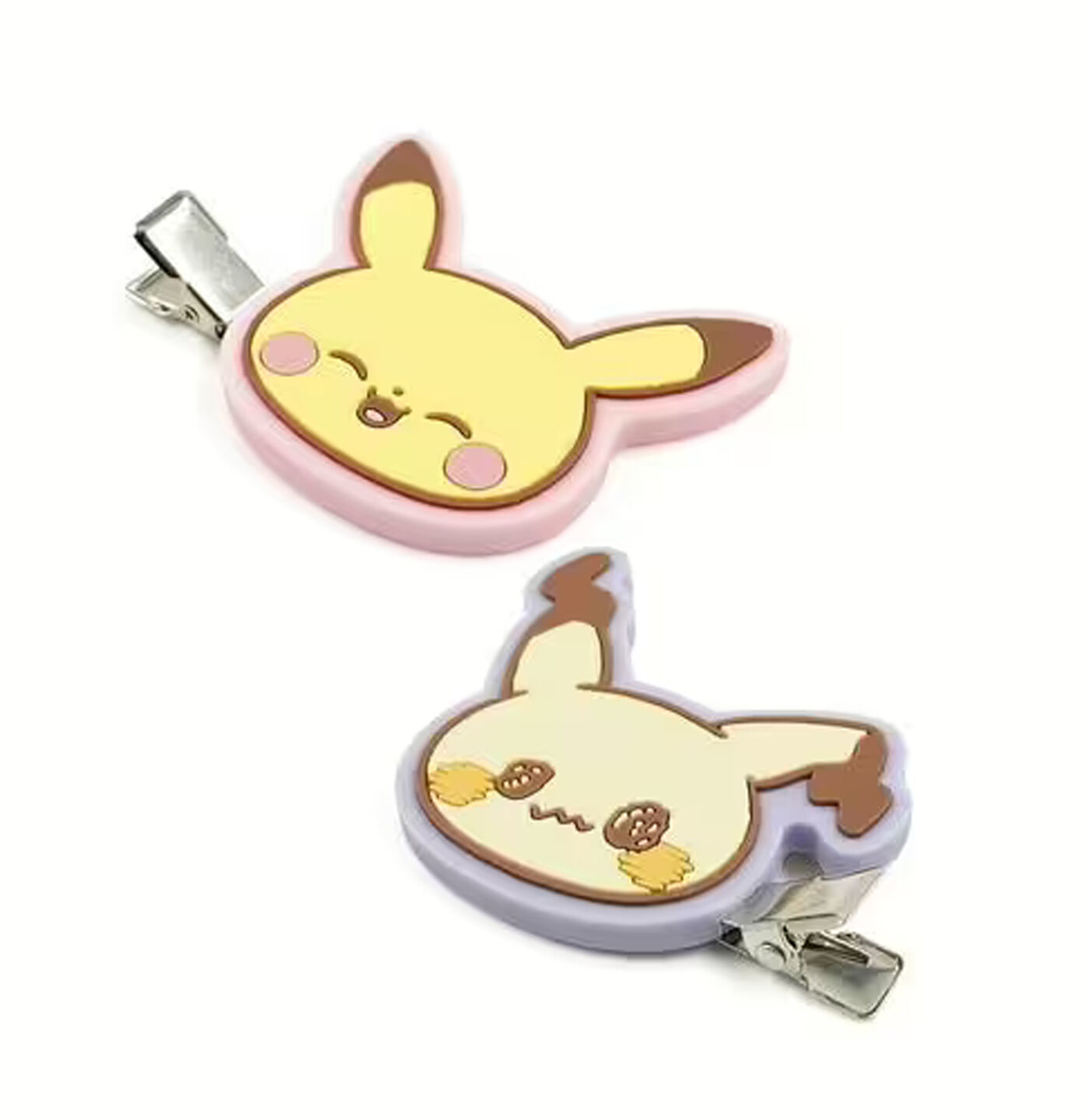 Hair Clip Pikachu And Mimikyu